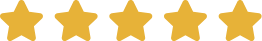 Five-star rating icon symbolizing top customer satisfaction